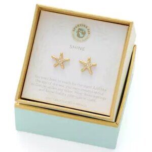 Sea La Vie Shine/Starfish Stud Earrings